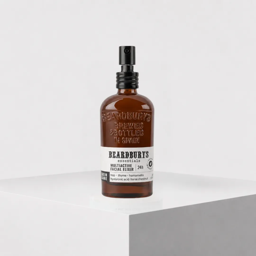 Veido eliksyras Beardburys Essentials "Multiactive Facial Elixir"