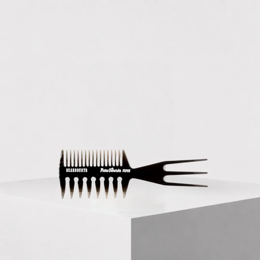 Šukos Beardburys "Shark Barber's Comb" (#098)