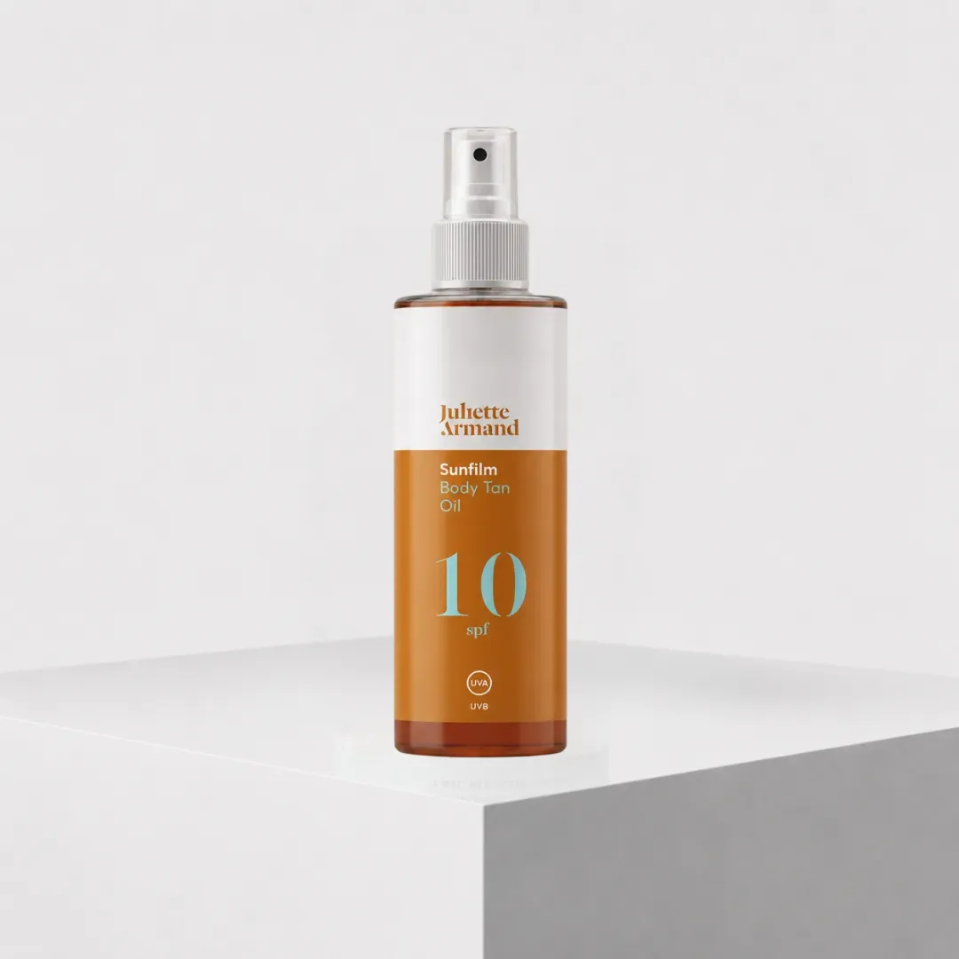 SPF apsauginis aliejus Juliette Armand Body Tan Oil SPF 10