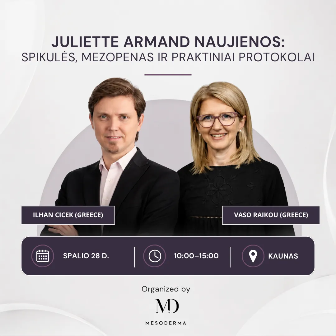 Juliette Armand news: spicules, mesopen and a cozy extension of the event at OKATA